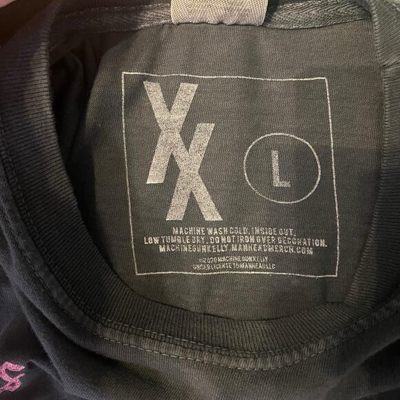 Machine Gun Kelly Welcome To My Downfall Graphic Band T-Shirt Mens Large Black - Picture 5 of 7